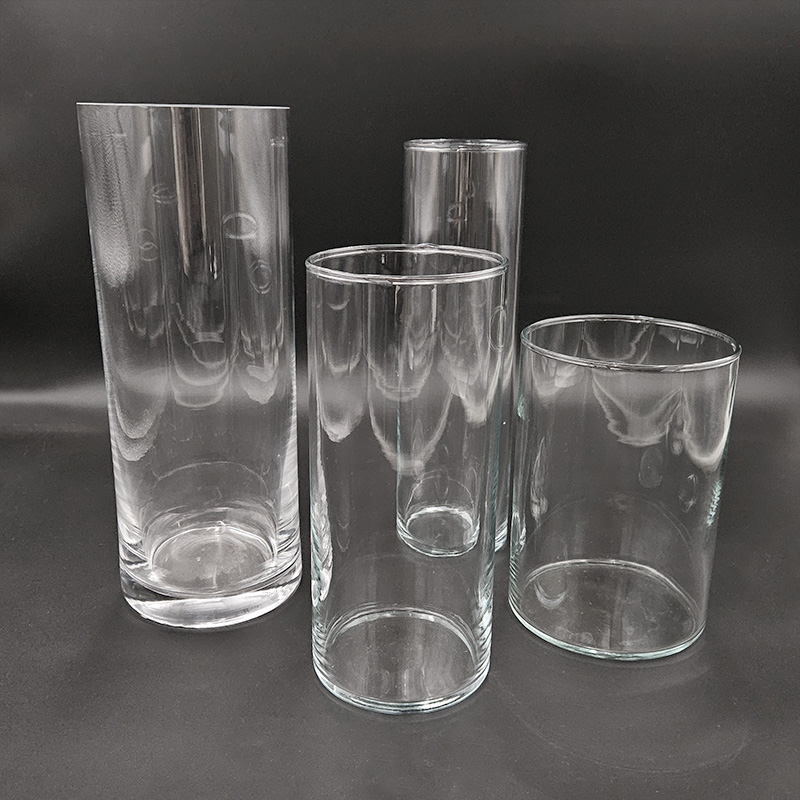 Glas Cylinder mellem H:23 x Ø:10 cm thumbnail 1