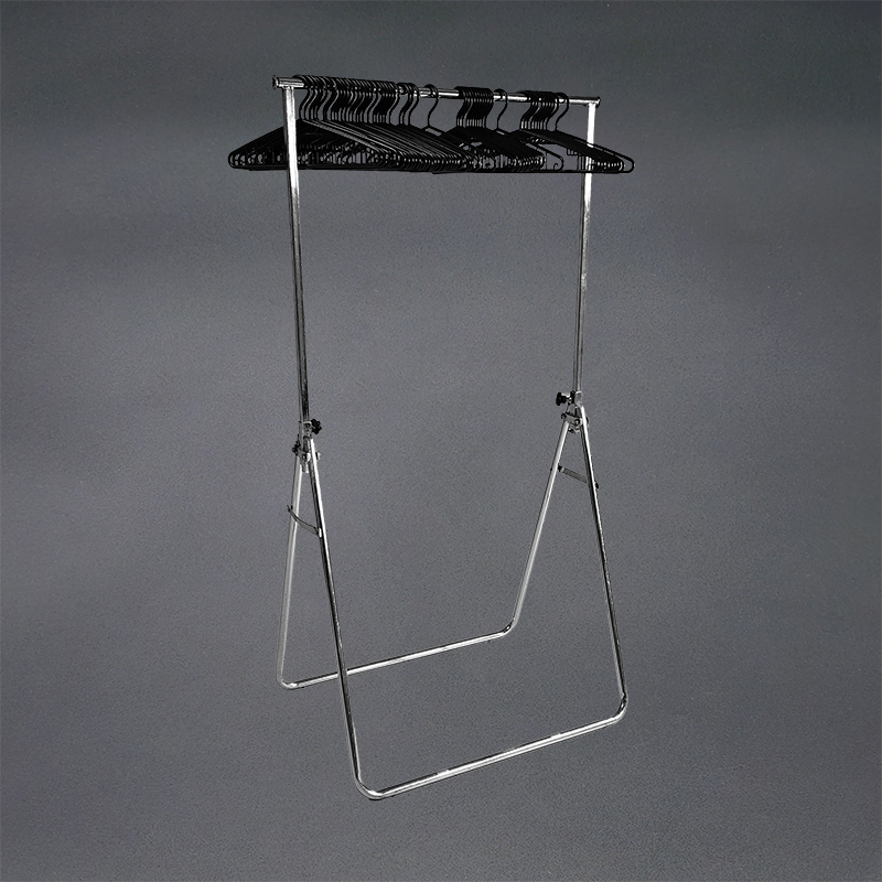 Eight shirts arranged on table in black, olive, grey, blue, white, red, mustard, and green.